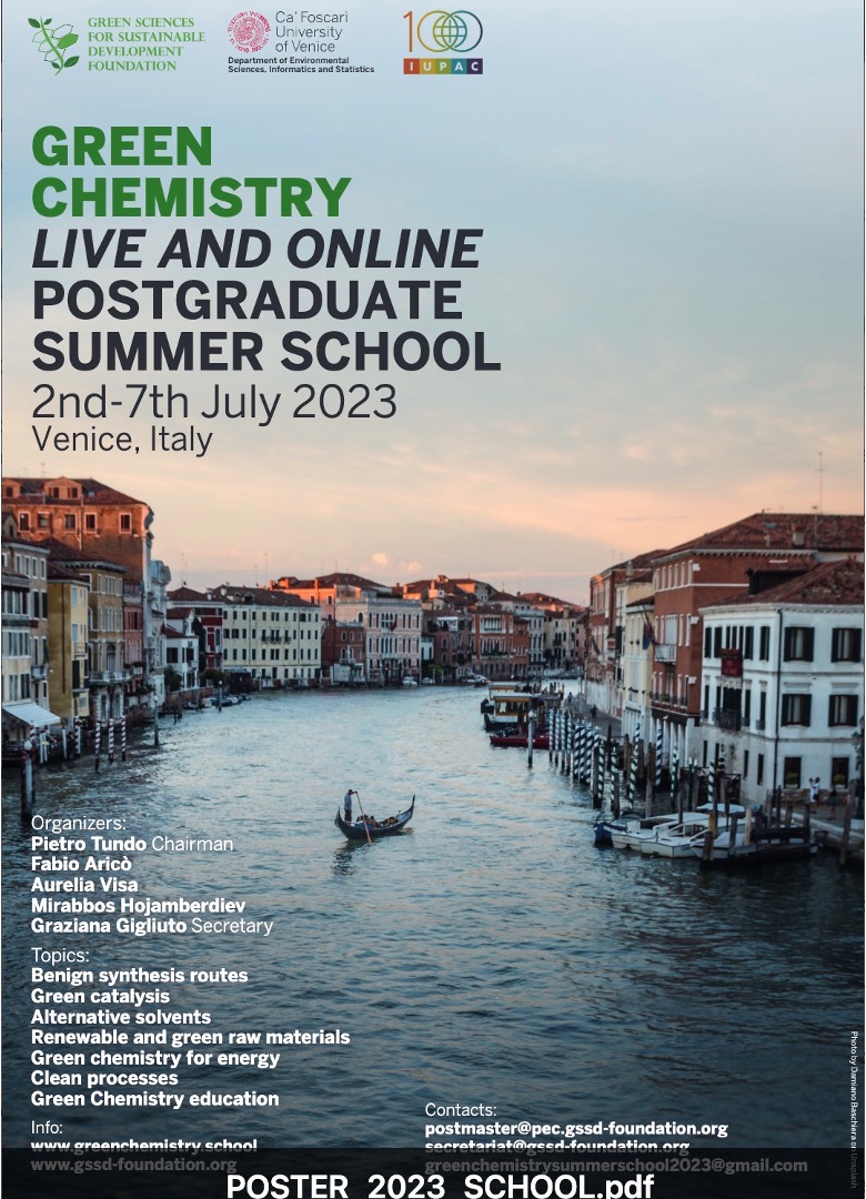 GreenChem Summer School